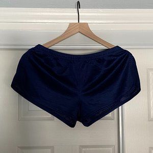 Y2K Soffe Dark Blue/Navy Shorts with Jersey Material Size Large (L)
